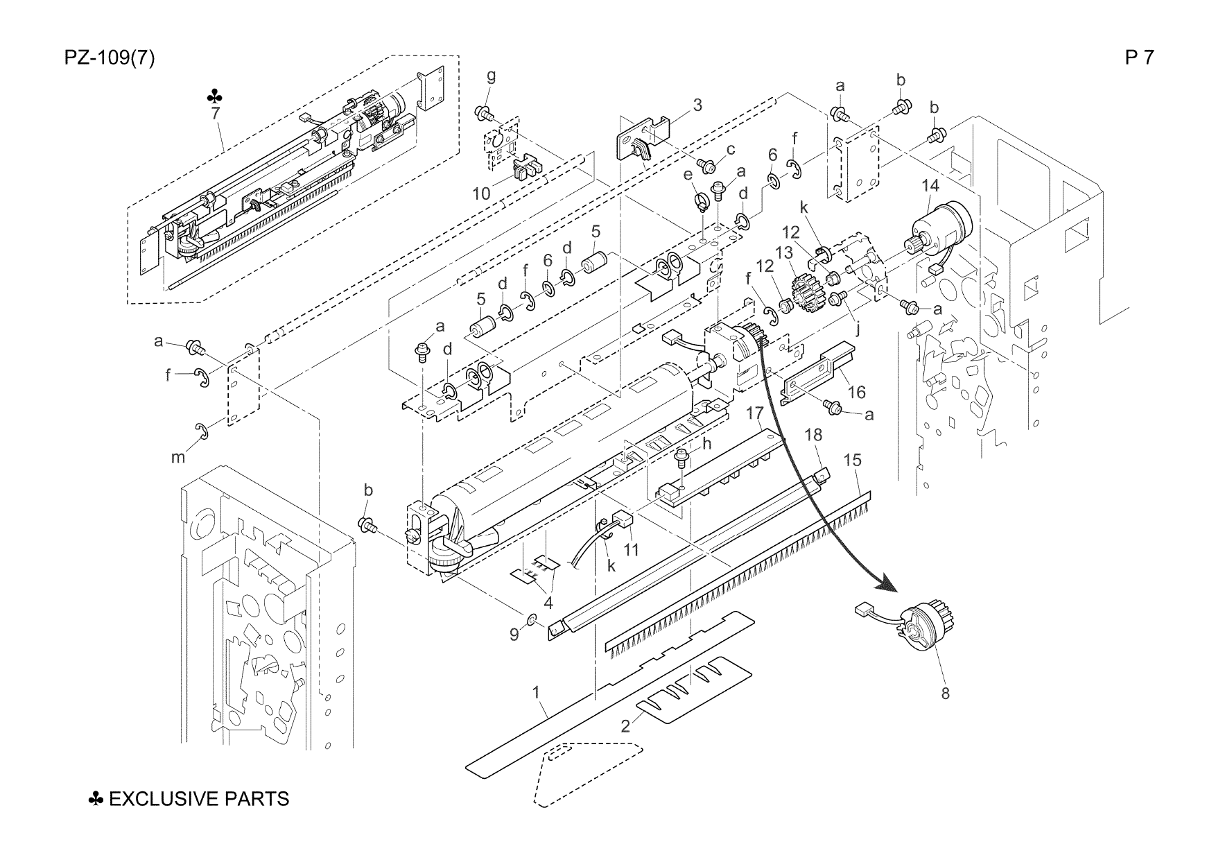 Konica-Minolta Options PZ-109 Parts Manual-6